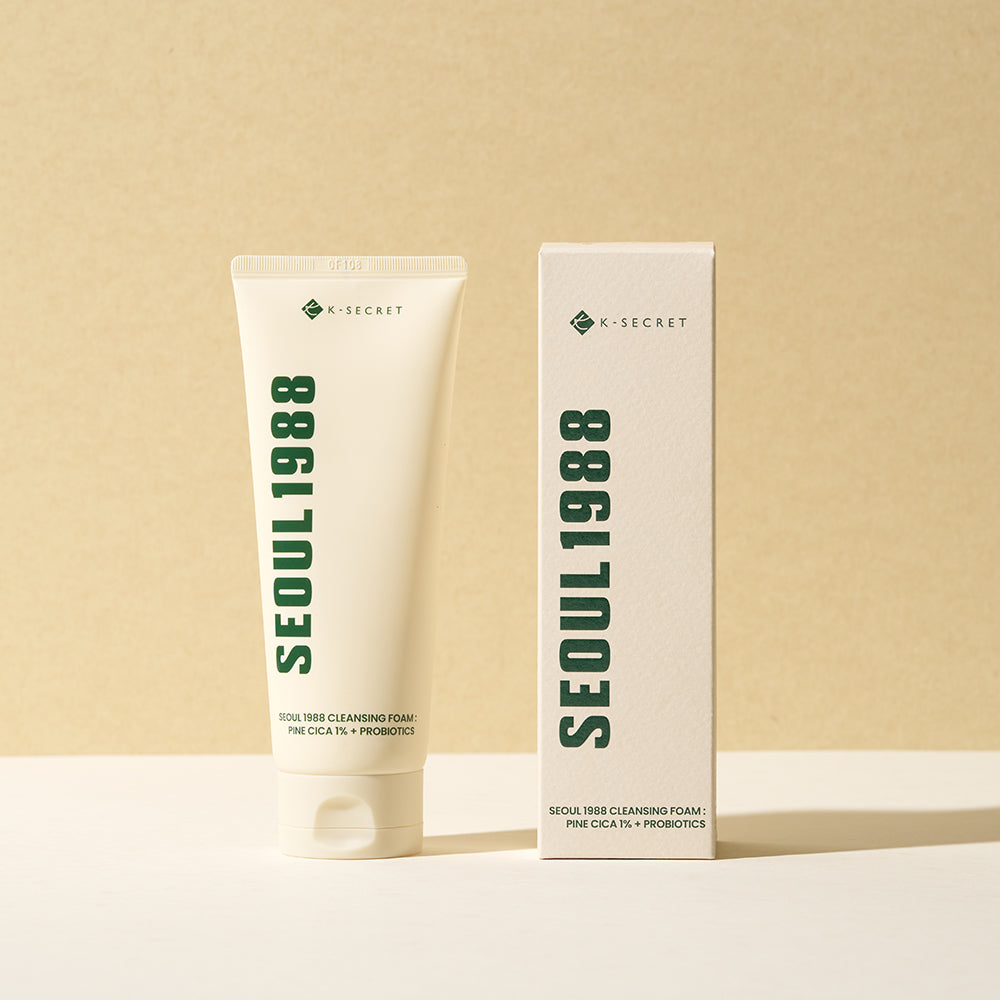 KSECRET - SEOUL 1988 | Cleansing Foam: Pine Cica 1% + Probiotics