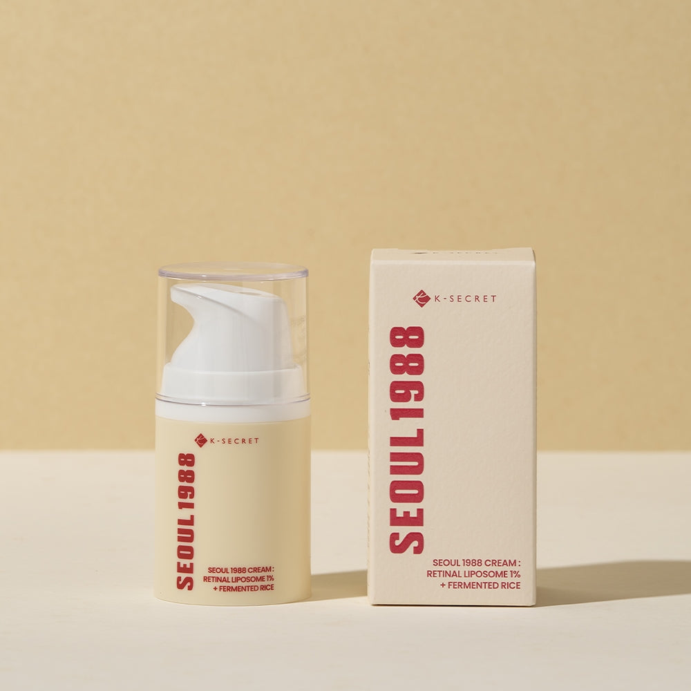 KSECRET - SEOUL 1988 | Cream: Retinal Liposome 1% + Fermented Rice