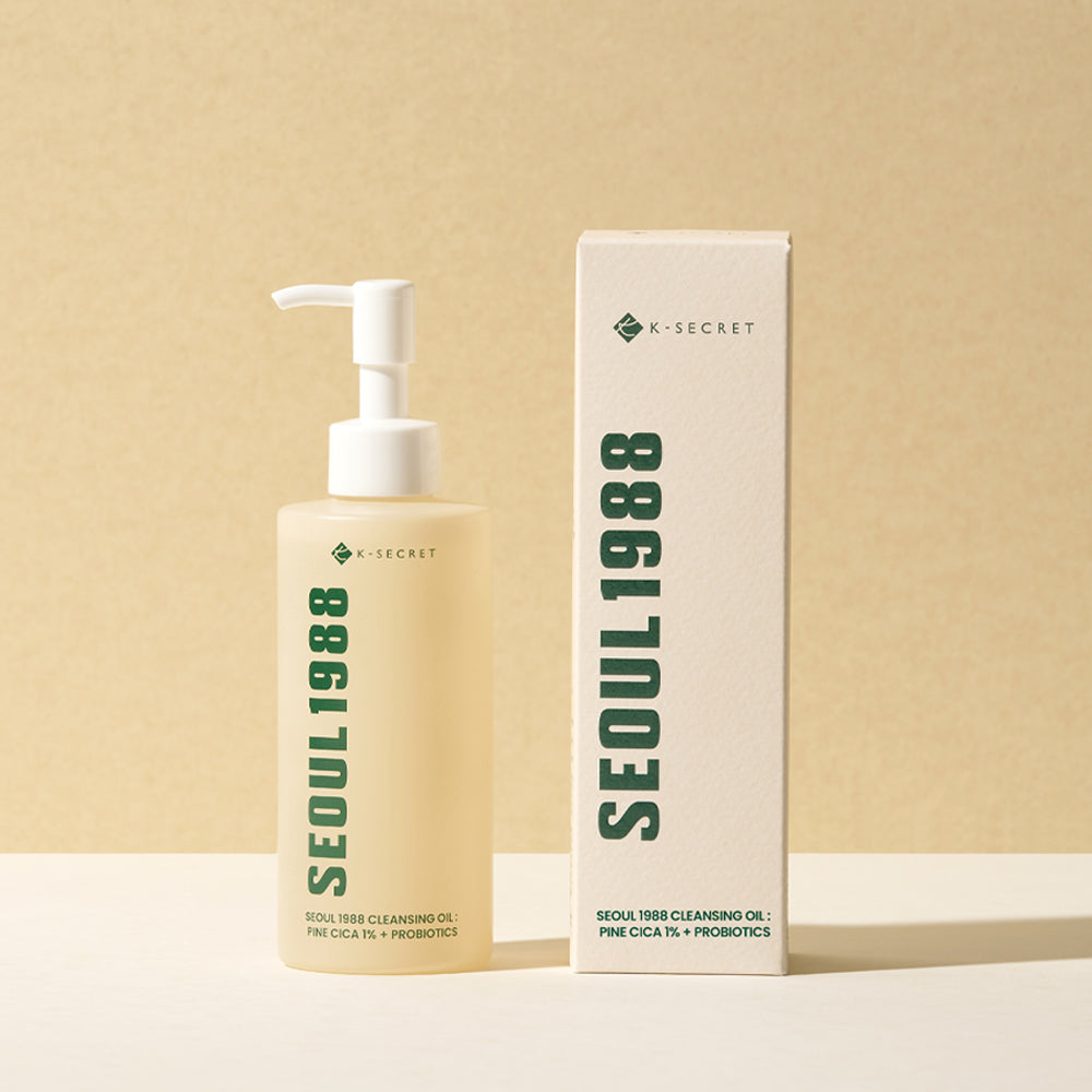 KSECRET - SEOUL 1988 | Cleansing Oil: Pine Cica 1% + Probiotics
