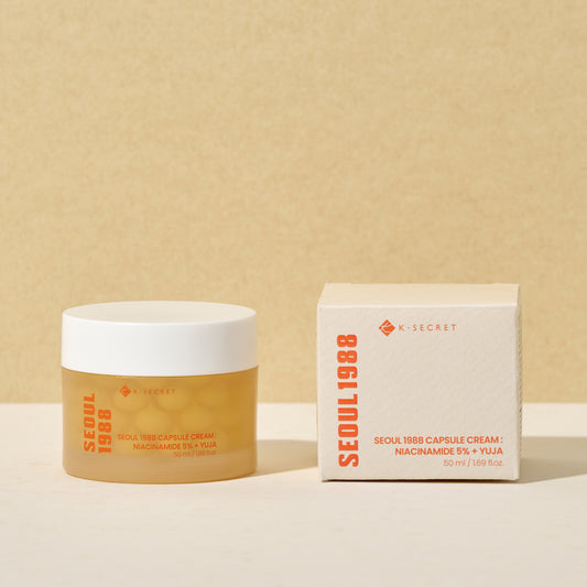 KSECRET - SEOUL 1988 | Capsule Cream : Niacinamide 5% + Yuja