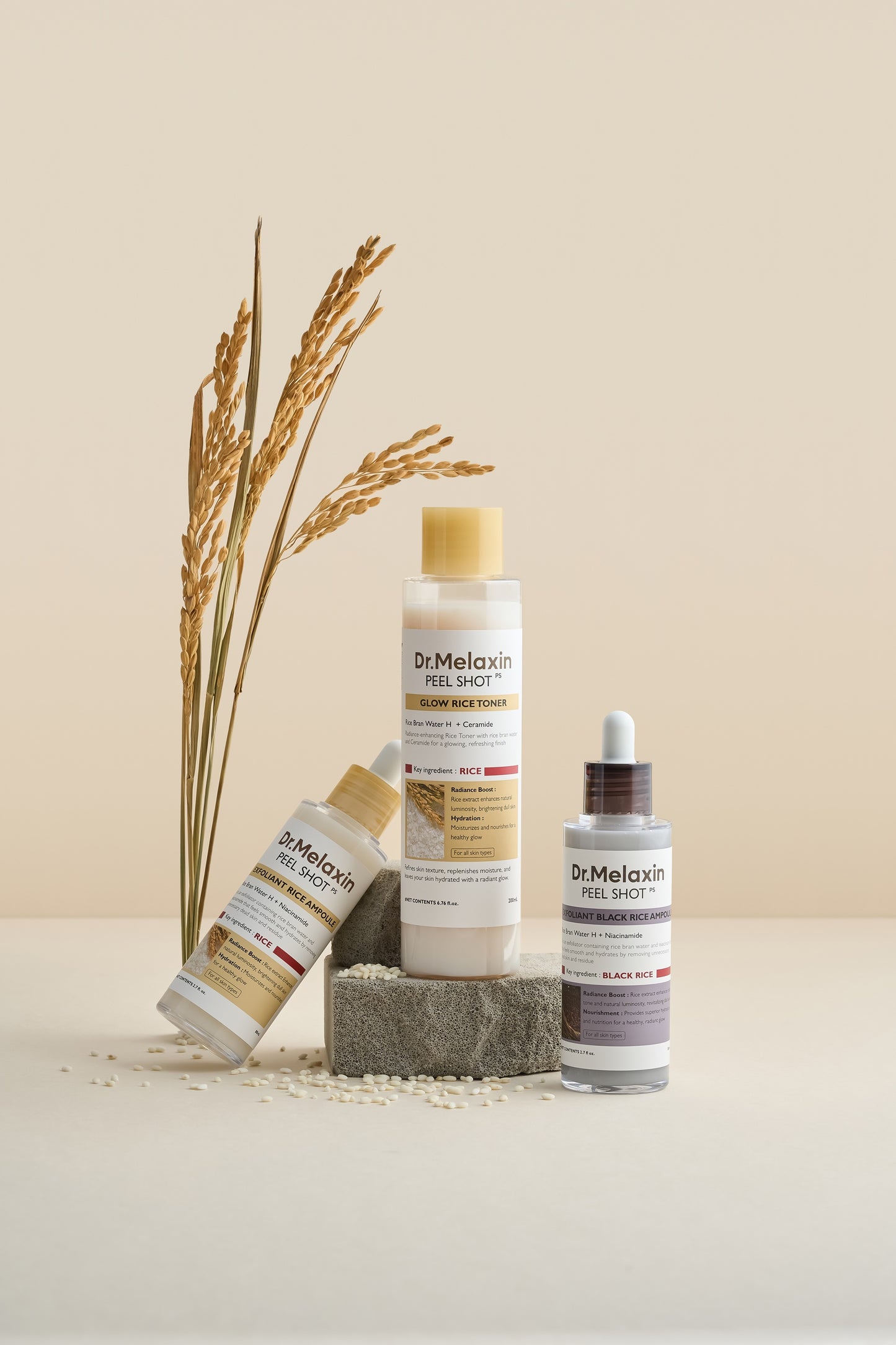 Dr.Melaxin | Peel Shot Glow White Rice Toner