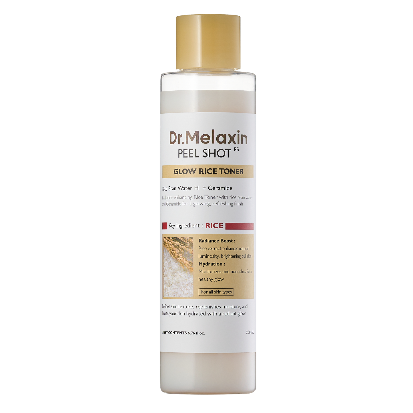 Dr.Melaxin | Peel Shot Glow White Rice Toner