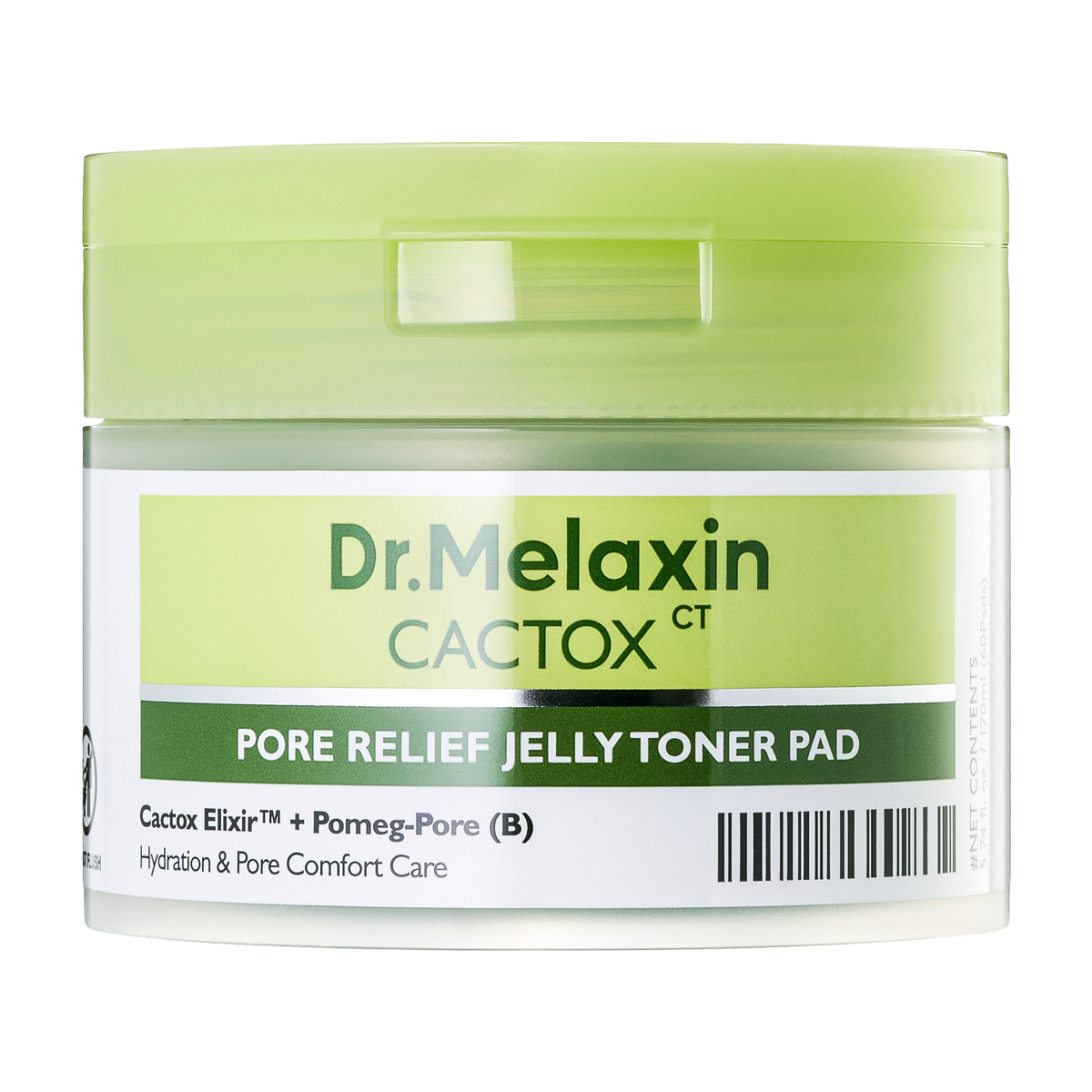 Dr.Melaxin | Cactox Pore Relief Jelly Toner Pad