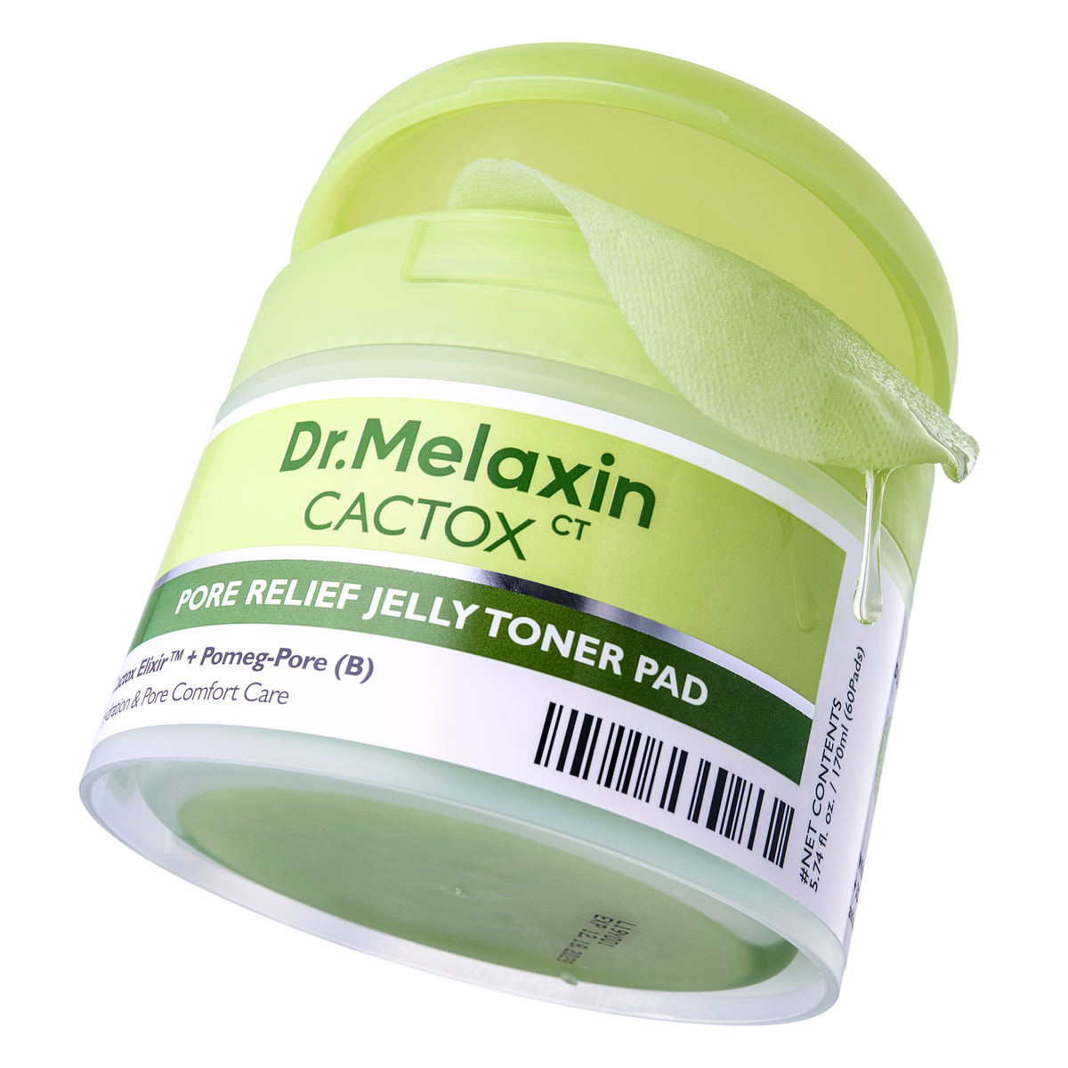 Dr.Melaxin | Cactox Pore Relief Jelly Toner Pad