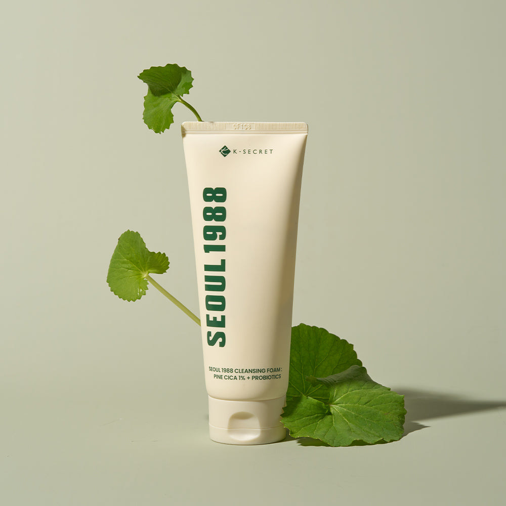 KSECRET - SEOUL 1988 | Cleansing Foam: Pine Cica 1% + Probiotics