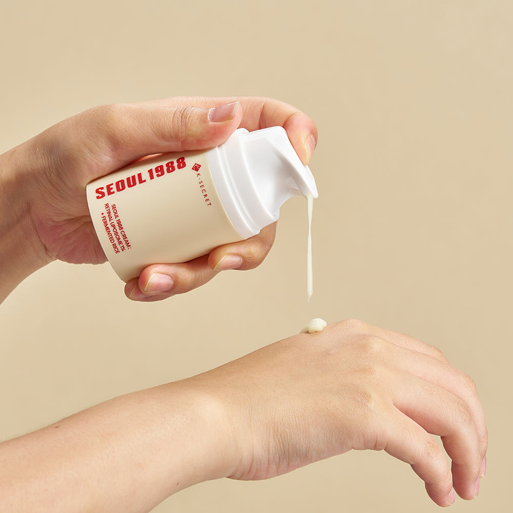 KSECRET - SEOUL 1988 | Cream: Retinal Liposome 1% + Fermented Rice