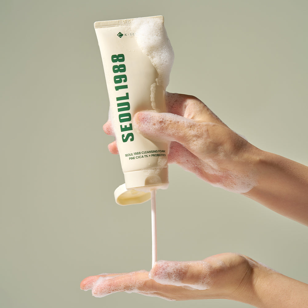 KSECRET - SEOUL 1988 | Cleansing Foam: Pine Cica 1% + Probiotics