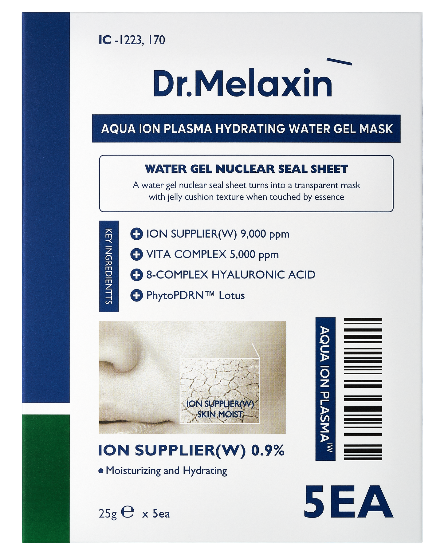 Dr.Melaxin | Aqua Ion Plasma Hydrating Water Gel Mask Set