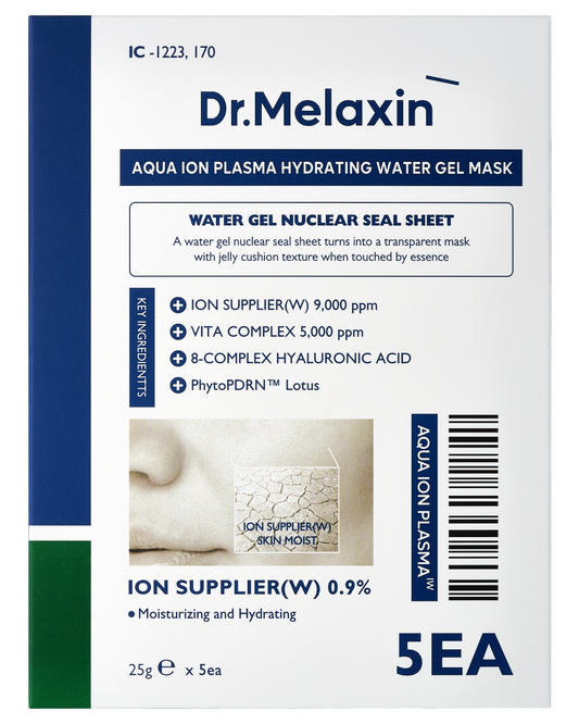 Dr.Melaxin | Aqua Ion Plasma Hydrating Water Gel Mask Set