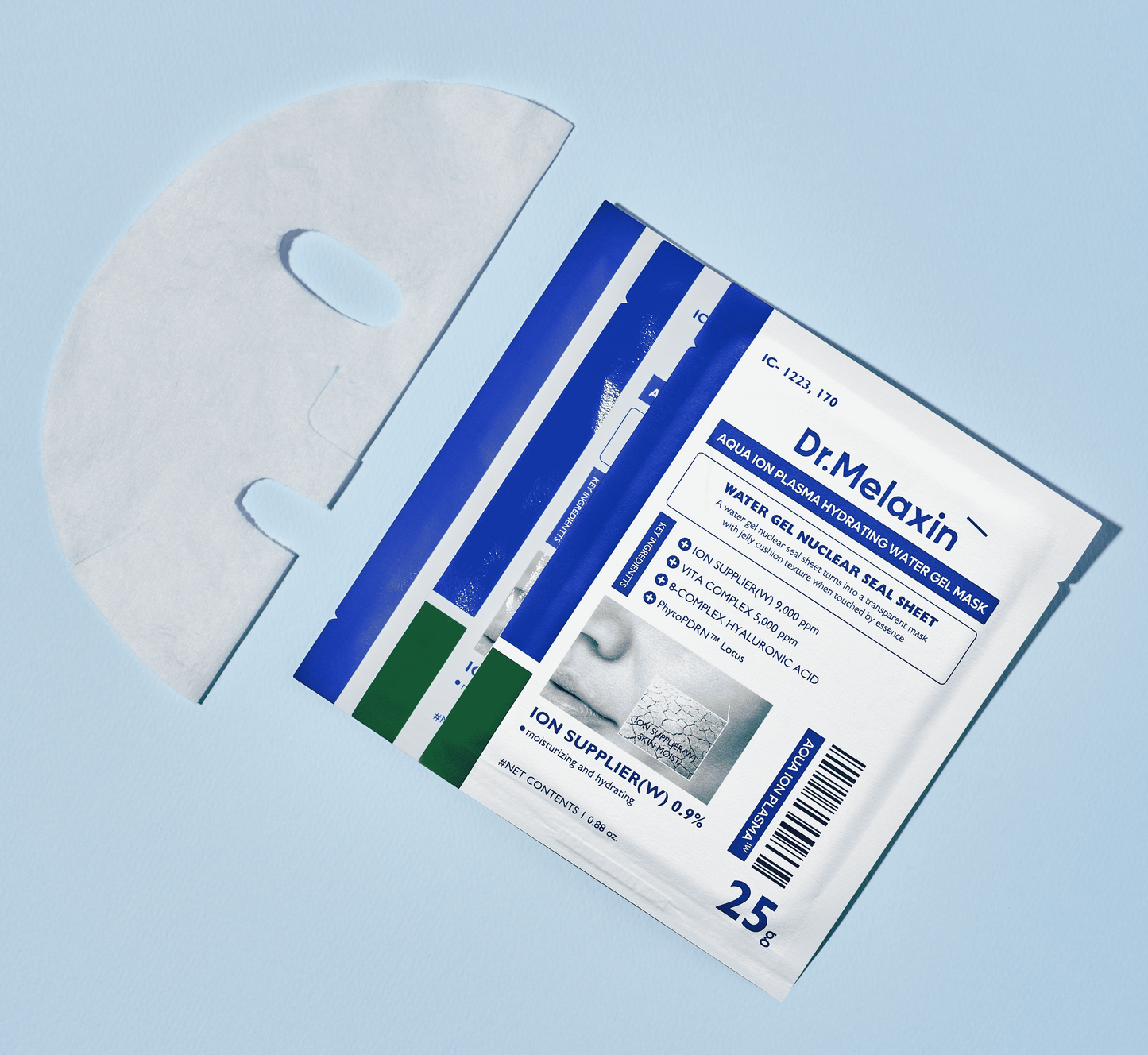 Dr.Melaxin | Aqua Ion Plasma Hydrating Water Gel Mask Set