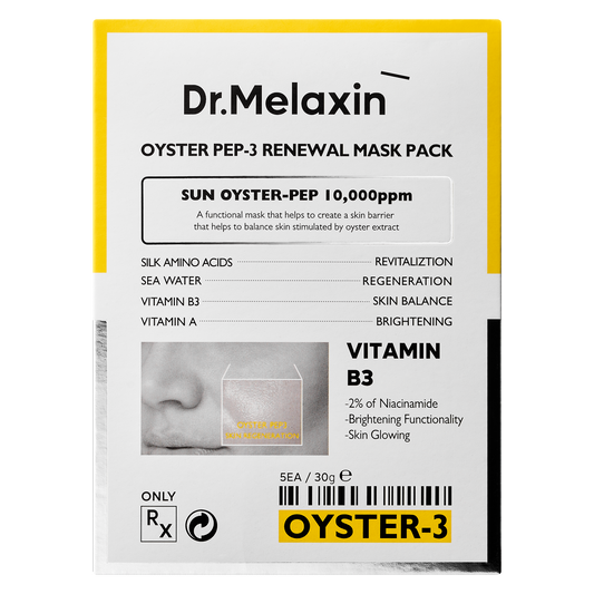 Dr.Melaxin | Oyster Pep-3 Renewal 5 Masks Pack