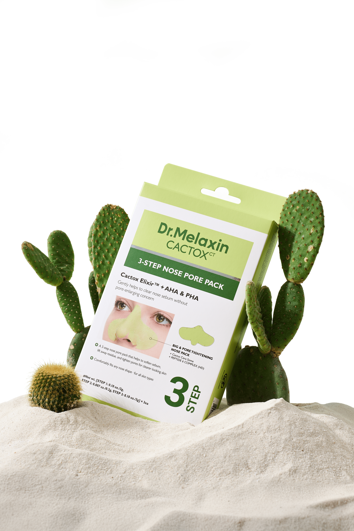 Dr.Melaxin | Cactox 3-Step Nose Pore Pack